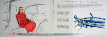 Borgward Hans 1800 Diesel Modelprogram 1952 Carbrochure (10035)